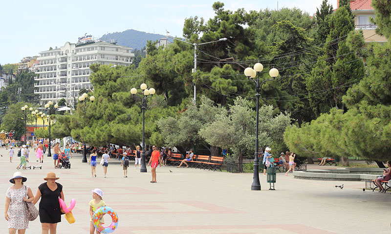 Центральный район Алушты